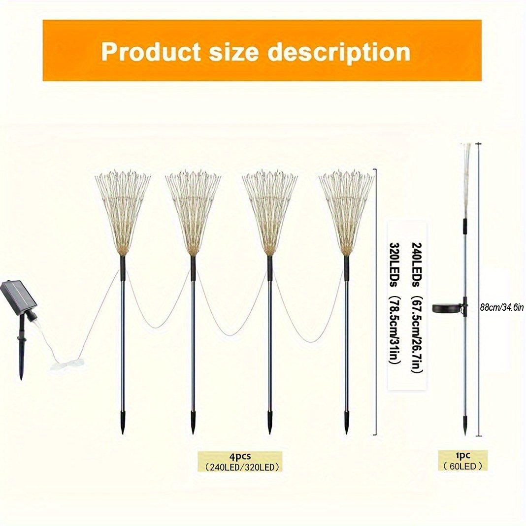 Paquete de 6, 480 Leds, Paquete de 4, 320/240 Leds, 1 Paquete – - Imagen 10