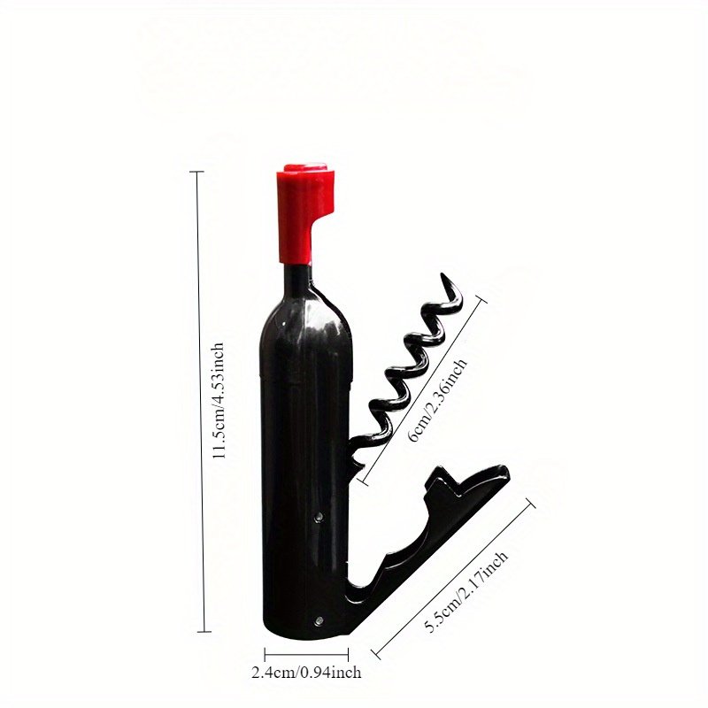 Abrillantador de Vino de Acero Inoxidable, Portátil Multifuncional con Diseño de Espiral Fácil de Girar y Función de Almacenamiento Conveniente