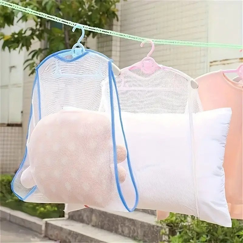 Bolsas de red multifuncionales para secado y almacenamiento de ropa, - Imagen 7