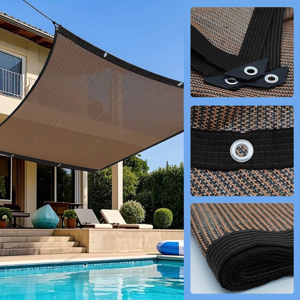 1 unidad de malla de sombra con protección solar del 50% - Imagen 6