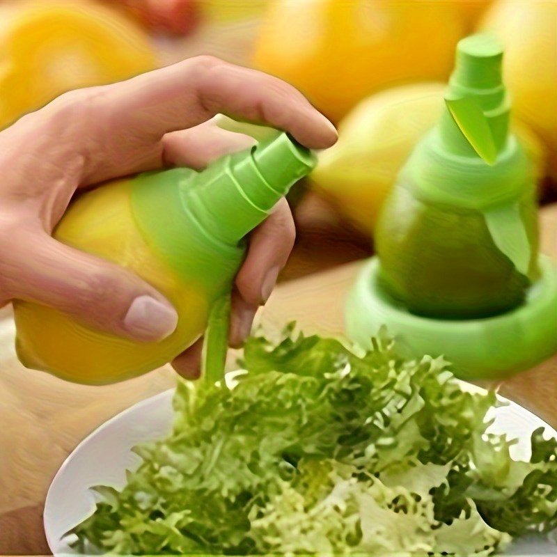 Extractor de jugo de limón compacto - Exprimidor de cítricos fácil para limonada fresca, herramienta de cocina resistente - Y dispositivo de extracción conveniente, perfecto para áreas limitadas