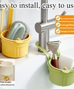 De escurridor tipo presión, cesta filtradora de restos de comida,