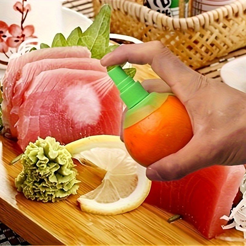 Extractor de jugo de limón compacto - Exprimidor de cítricos fácil para limonada fresca, herramienta de cocina resistente - Y dispositivo de extracción conveniente, perfecto para áreas limitadas