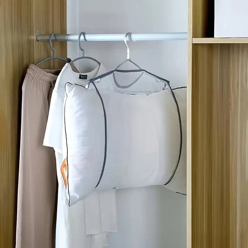 Bolsas de red multifuncionales para secado y almacenamiento de ropa, - Imagen 8