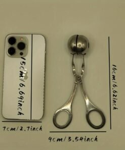 Alternative view of 1 Molde para albóndigas de acero inoxidable