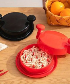 Alternative view of 1-2 piezas de un manual para picar pollo y moler carne de res –