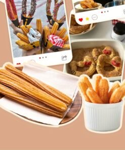 Alternative view of Máquina de Churros de Acero Inoxidable, Máquina de Donas y Prensa de