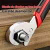 Llave Multifuncional Universal Ajustable con Gran Apertura Rápida