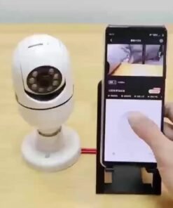 Alternative view of Cámara de seguridad estilo bombilla, 1 pieza, cámara doméstica inalámbrica WiFi, vigilancia interior PTZ 360°, calidad de imagen nítida, 2.4GHz, compatible con visión nocturna en color, audio bidireccional, seguimiento automático y detección de movimiento, base de rosca E27, la elección ideal para