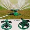 1/2 Piezas Aspersor de Plástico, Aspersor Giratorio para Césped, Aspersores de Jardín para Patio con Rotación de 360 Grados, Aspersores de Agua, Aspersores Multiusos para Riego de Plantas y Regado Exterior