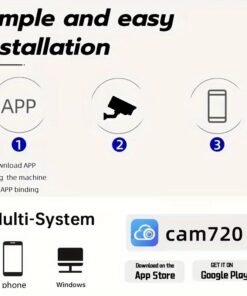 Alternative view of [JOOAN] Cámara de Vigilancia Solar de Doble Lente: Unidad Individual de Vista Dual, Seguimiento Automático y 1296P Full HD, Altavoz de Alta Calidad y Notificación Push de Alerta APP, Adecuada para Monitoreo de Seguridad de Huertos y Exteriores