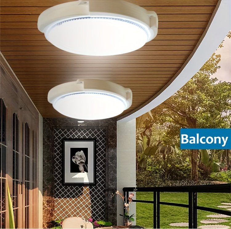 Luz de Pared Exterior con 50 LED y Control Remoto Infrarrojo - Ideal para Porche, Jardín, Balcón - Fácil Instalación, Encendido Automático, Sin Cableado, Bombilla LED