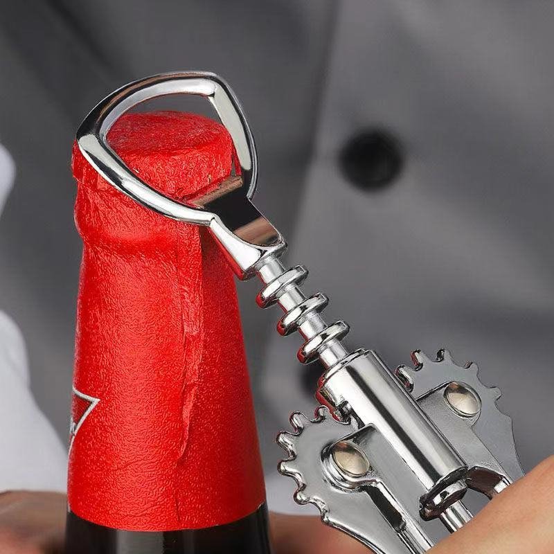 Abrebotellas de Acero Inoxidable – Sacacorchos Multifuncional - Imagen 3