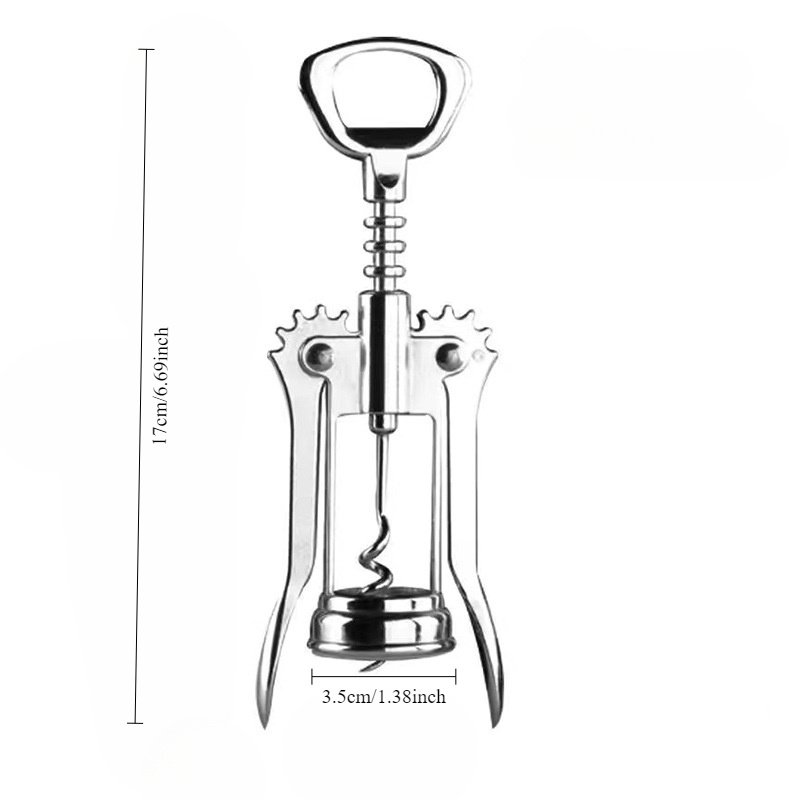 Abrebotellas de Acero Inoxidable – Sacacorchos Multifuncional - Imagen 6