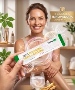 Alternative view of Colágeno Forte + Ginseng Nuestra innovadora fórmula "Double- NUTRI" le aportará una piel radiante, uñas fuertes y articulaciones más fuertes + el poder del Ginseng promueve la belleza desde adentro, -