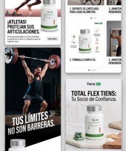 Alternative view of Total Flex? - Deportistas y personas físicamente activas, que a menudo someten sus articulaciones a un estrés…