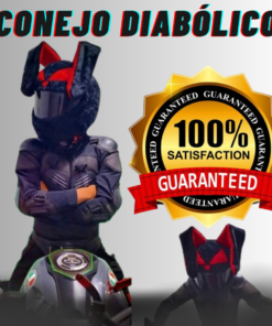 Funda Para Casco Modelo Conejo Diabólico — Sbalott Perú