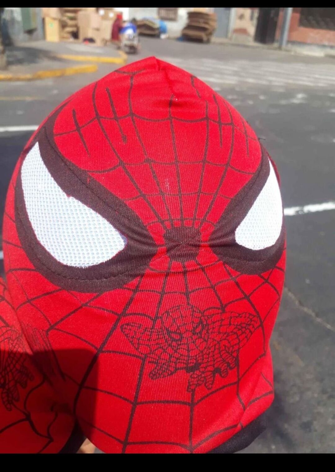 Mascara del hombre araña niño — Sbalott Perú