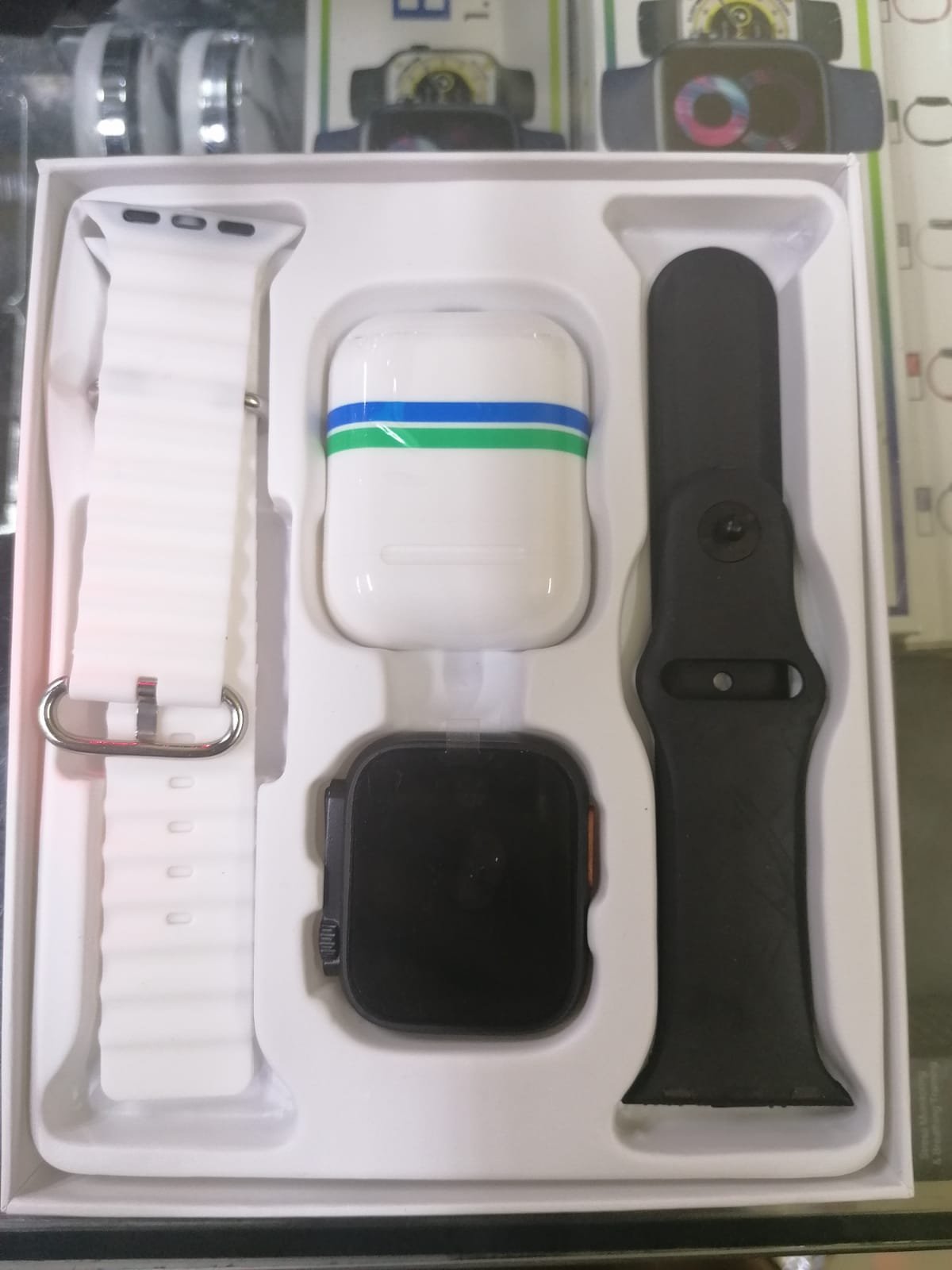 Smart Watch W26 Pro Max + Airpods - vista 6