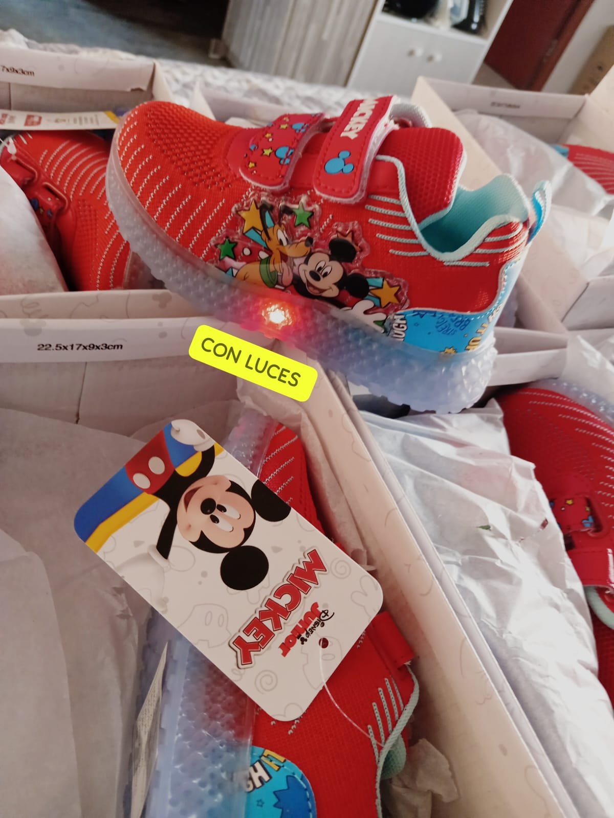 Zapatillas Mickey Mouse Licencia Oficial - vista 5