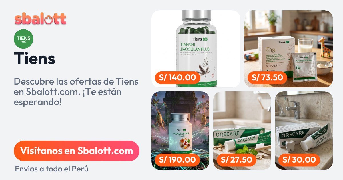Vista previa al compartir Tiens
